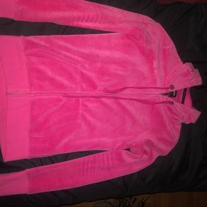 Jenni velour zip up hoodie